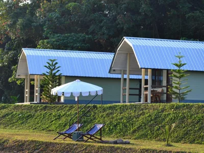 Cottagetweepersoonskamer met 1 of 2 bedden — Phuket Campground